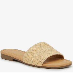 Crown Vintage Woven Slide Sandals